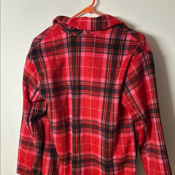 Old Navy Red Plaid Women's Coat - Picture 3 of 3